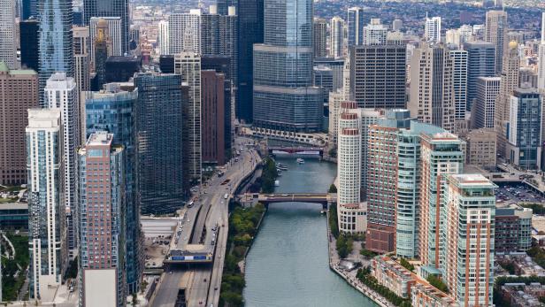 Platz 17 Auch Chicago landet unter den Top 20. Abgedrückt wird vor allem bei Cloud Gate, Willis Tower oder John Hancock Center.