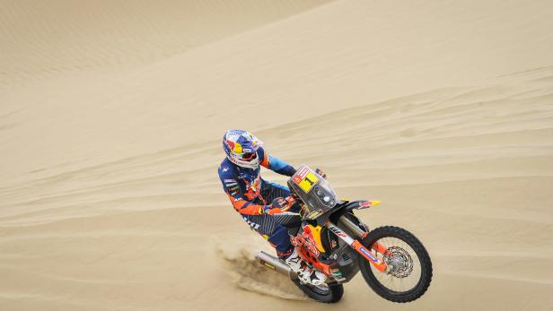 Walkner fuhr die Rallye Dakar mit gebrochenem Sprunggelenk