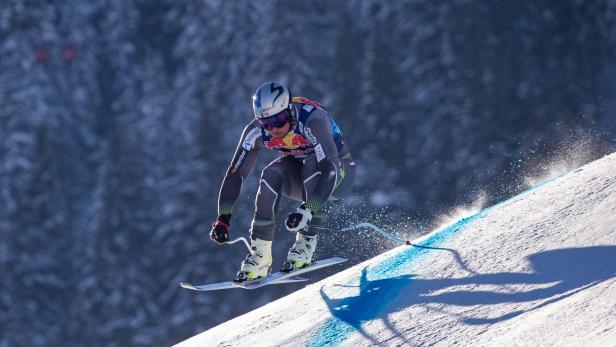 SKI-WELTCUP SKI WELTCUP IN KITZBÜHEL: 1. ABFAHRTSTRAINING DER HERREN: SVINDAL (NOR)