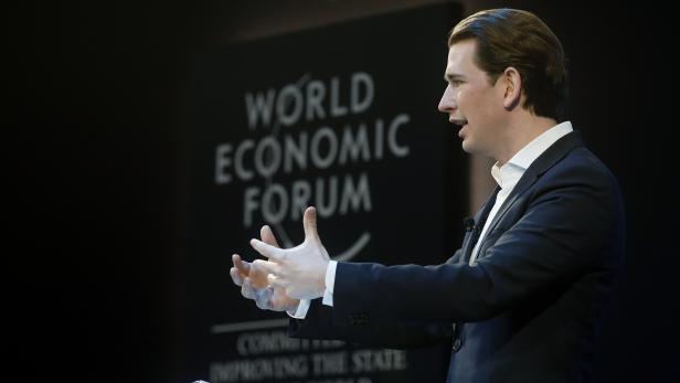 Weltwirtschaftsforum Davos: Kurz kritisiert depressives Europa
