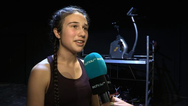 Tabea Stummer, 15, im SchauTV-Interview