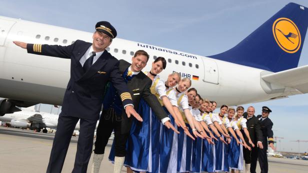 Die Lufthansa freut sich über den Finanzpolster.