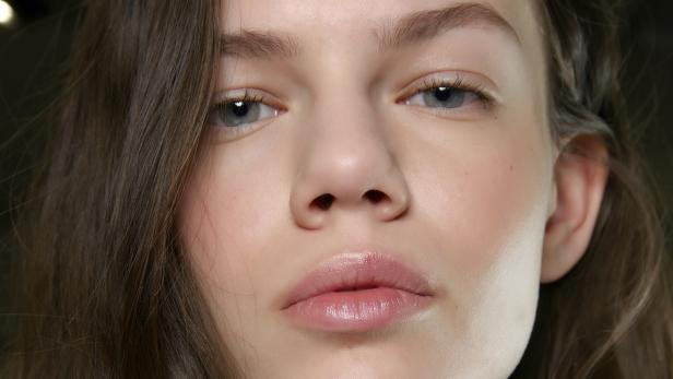 Backstage bei der Show von Blumarine