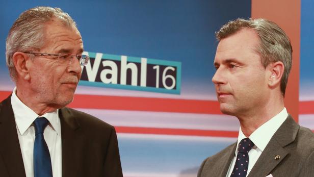 Van der Bellen gegen Hofer: Für einen möglichen zweiten Wahlkampf wird das Geld knapp.