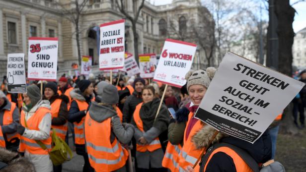 Sozialwirtschafts-KV: ÖGB erteilte Streikfreigabe