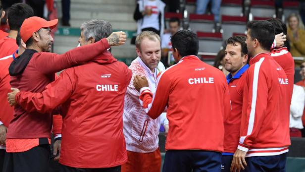 TENNIS DAVIS CUP AUSTRIA VS CHILE: KOUBEK (AUT)