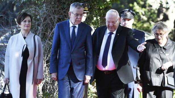 Bundespräsident Alexander Van der Bellen besucht Israel