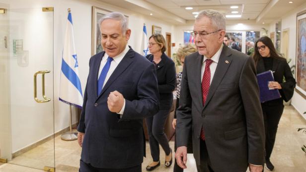 Israels Premier Netanjahu traf nach ursprünglicher Absage doch Präsident Van der Bellen