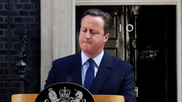 David Cameron hat bereits seinen Rücktritt angekündigt.