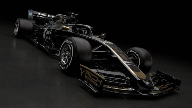 Alles neu bei Haas F1: Schwarz-Gold dank neuem Sponsor