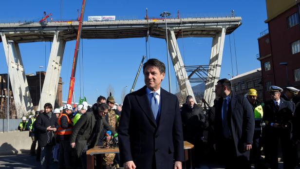 Abriss der Morandi-Brücke hat begonnen: "Neustart für Genua"
