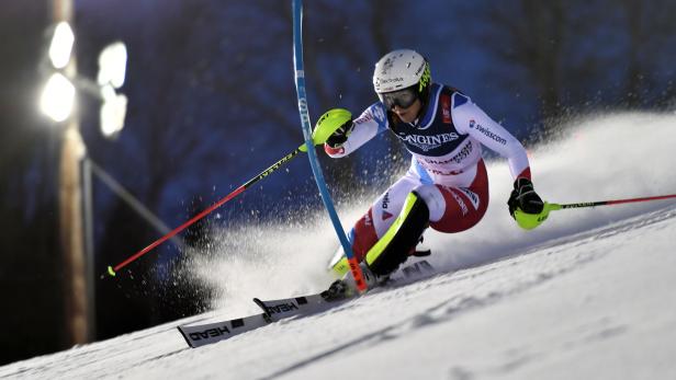 ALPINE SKI-WORLD-WOMEN-SWE-DOWNHILL-SLALOM