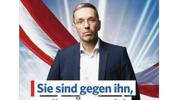 Die FPÖ belebt auf Facebook alten Haider-Spruch wieder (siehe unten)