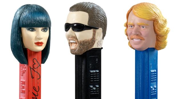 Auch Popmusikerin Jessie J, der Schauspieler Ricky Gervais und Keith Lemon, das fiktive Alter Ego des englischen Unterhalters Leigh Francis, wurden in einen PEZ-Spender verwandelt.