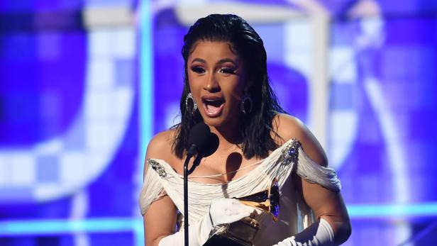 Cardi B gewann als erste Solokünstlerin den Award für das beste Rap-Album