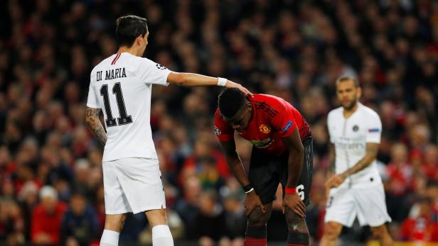 Champions League: PSG siegt, Pogba fliegt