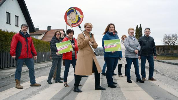 Lokalaugenschein in der Waldrandsiedlung in Zwettl.