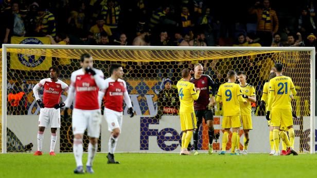 Europa League - Round of 32 First Leg - BATE Borisov v Arsenal