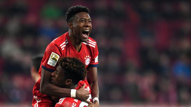 Alaba schießt die Bayern zu 3:2-Erfolg in Augsburg