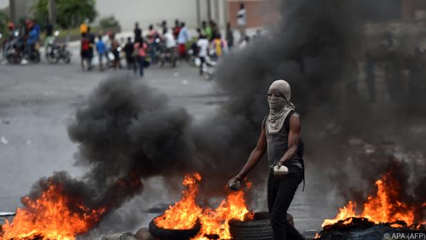 Zum Teil gewaltsame Proteste in Haiti
