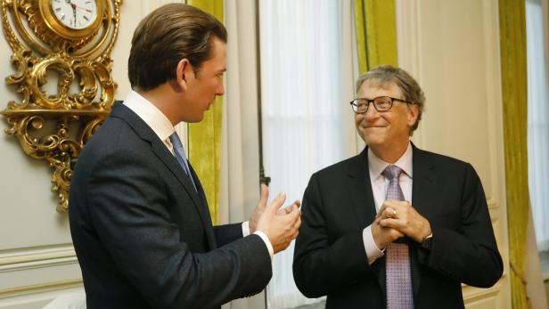 Treffen mit Bill Gates