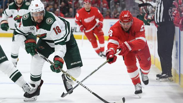 NHL: Minnesota Wild at Detroit Red Wings
