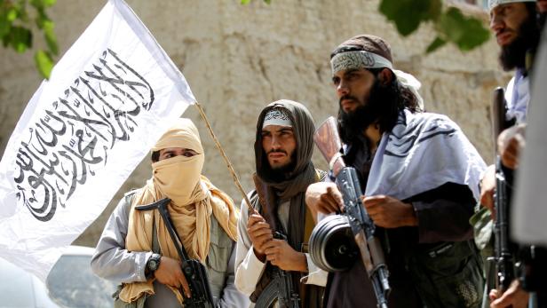 Taliban-Kämpfer in der afghanischen Provinz Nangarhar.