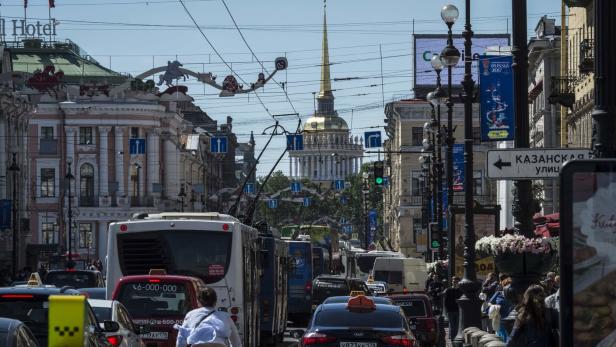 St. Petersburg: Betrunkener fuhr auf Touristenmeile Menschen tot