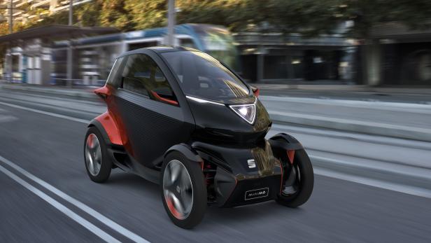 Seat Minimo: Studie eines witzigen City-Elektroautos