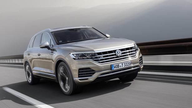 VW zeigt in Genf den Touareg mit V8 TDI