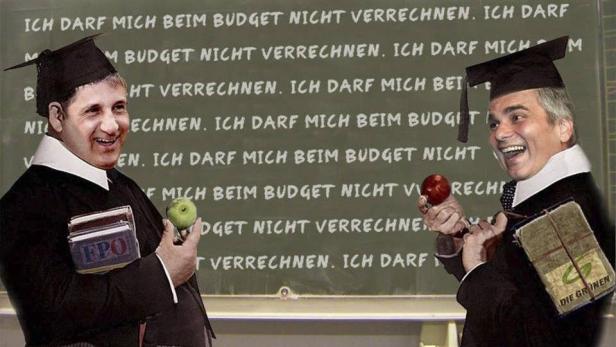 Das Budgetloch ist also doch nicht so tief wie zunächst angenommen. 18,4 Milliarden Euro (die 5,8 Milliarden für die Bankenhilfe - ergo Hypo Kärnten - noch nicht eingerechnet) soll es betragen. Genug, um Österreich nun ein Verfahren wegen übermäßigen Defizits bei der EU zu bescheren.