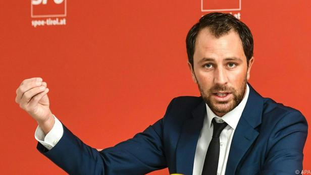 Georg Dornauer stellt sich der Wahl zum Tiroler SPÖ-Vorsitzenden