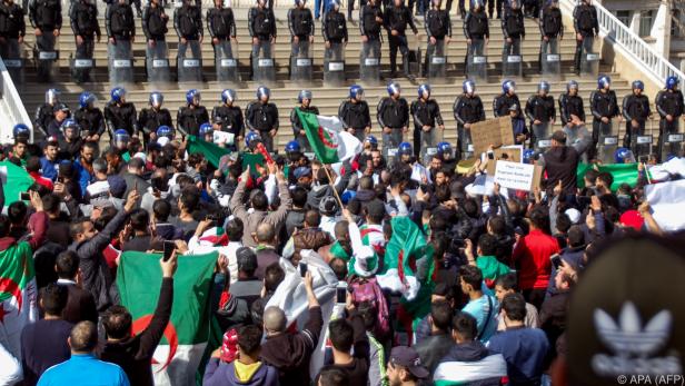 Proteste gegen Bouteflika in Algerien
