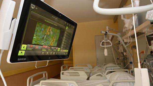 Patienten mit Krages-Häusern  zufrieden, neue TV-Screens für alle