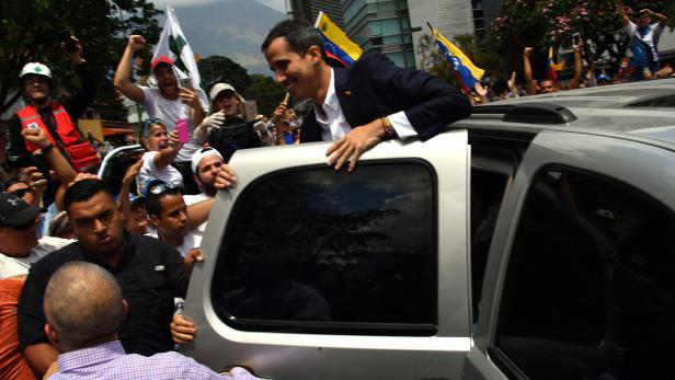 VENEZUELA-CRISIS-GUAIDO-RETURN