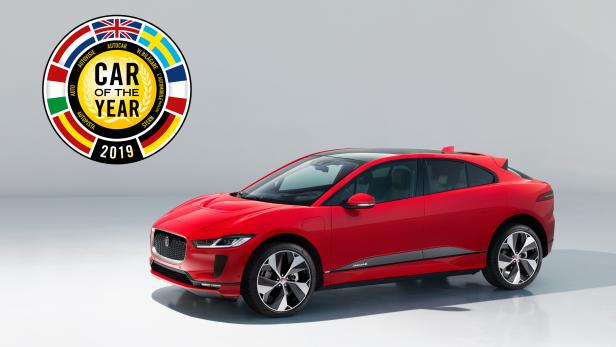 Jaguar I-Pace gewinnt Titel Car of the year 2019