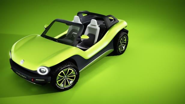 Premiere in Genf für den VW ID.Buggy mit Elektroantrieb