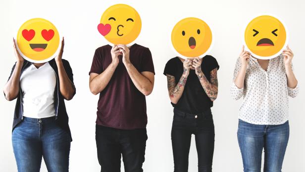 Zwinker, Rose, Daumen hoch: Emojis in der Arbeitswelt