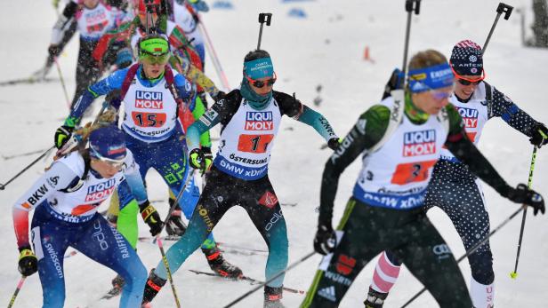 Biathlon-WM: ÖSV-Mixed-Staffel zum Auftakt weit zurück