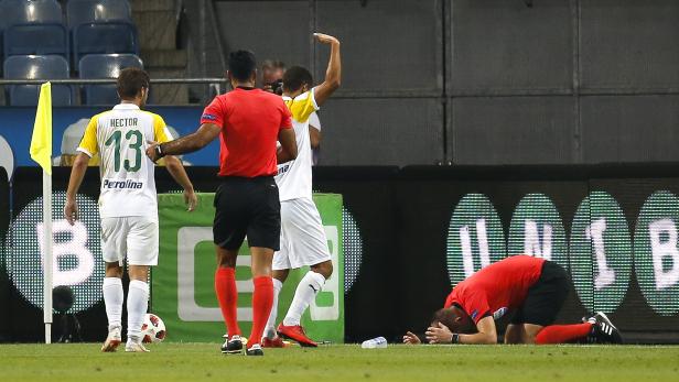 FUSSBALL EUROPA LEAGUE QUALIFIKATION: SK PUNTIGAMER STURM GRAZ - AEK LARNAKA