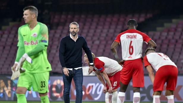 FUSSBALL UEFA EUROPA LEAGUE RUNDE DER LETZTEN 16: SSC NAPOLI - FC SALZBURG