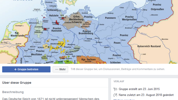 "Deutsches Reich" auf Facebook: FPÖ-Abgeordnete weiterhin Mitglied