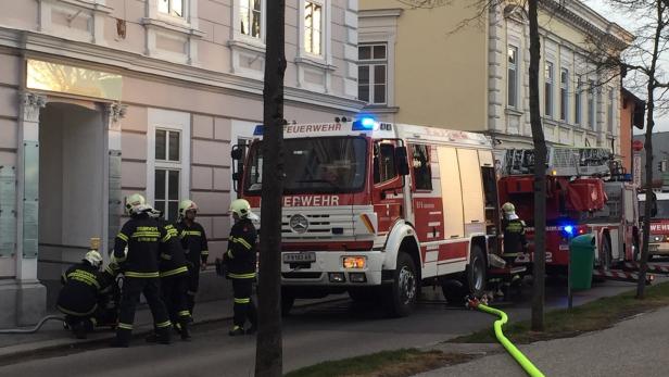 Alarm in St. Pölten: Feuer bei Ärztezentrum
