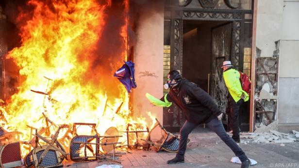 Es war der gewalttätigste "Gelbwesten"-Protest seit Dezember