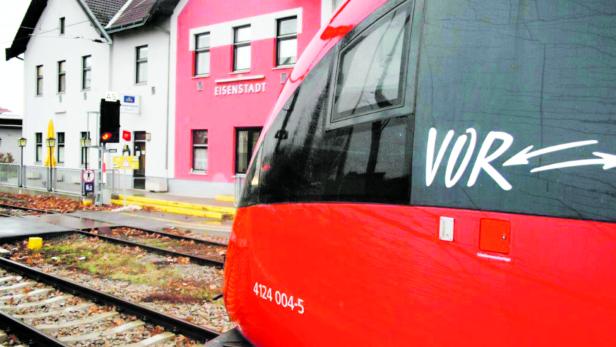 Eisenstädter fahren auf direkte Bahnverbindung nach Wien ab