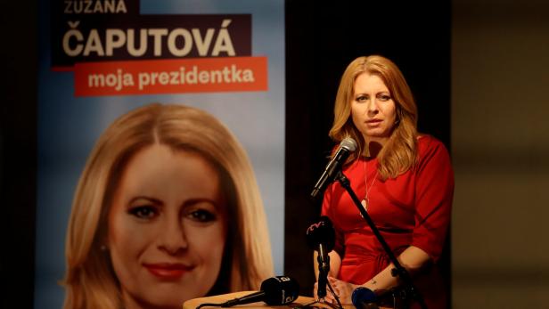 Slowakei: Bürgerrechtlerin Caputova in Präsidentenwahl klar vorn