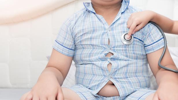 Schon dicke Vorschulkinder haben ein erhöhtes Gesundheitsrisiko.