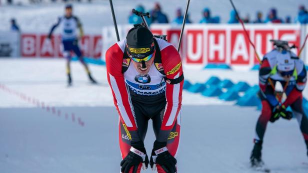 Biathlon: Eberhard Sprint-Vierter bei Bö-Heimsieg