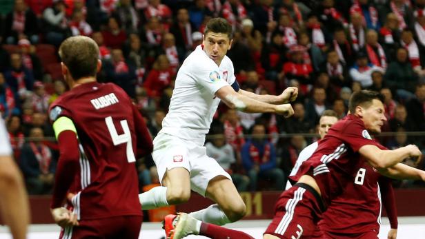 EM-Qualifikation: Lewandowski erlöst die effizienten Polen