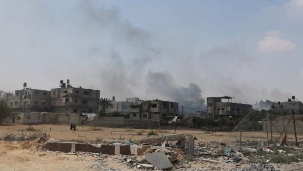 Bei der Explosion im Al-Shabura-Flüchtlingslager nahe Rafah wurden vier Palästinenser getötet, 30 weitere verletzt